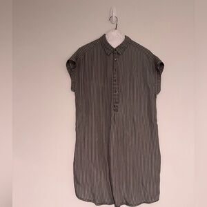 1250c gray stripped dress
